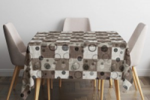 Brown Checkered